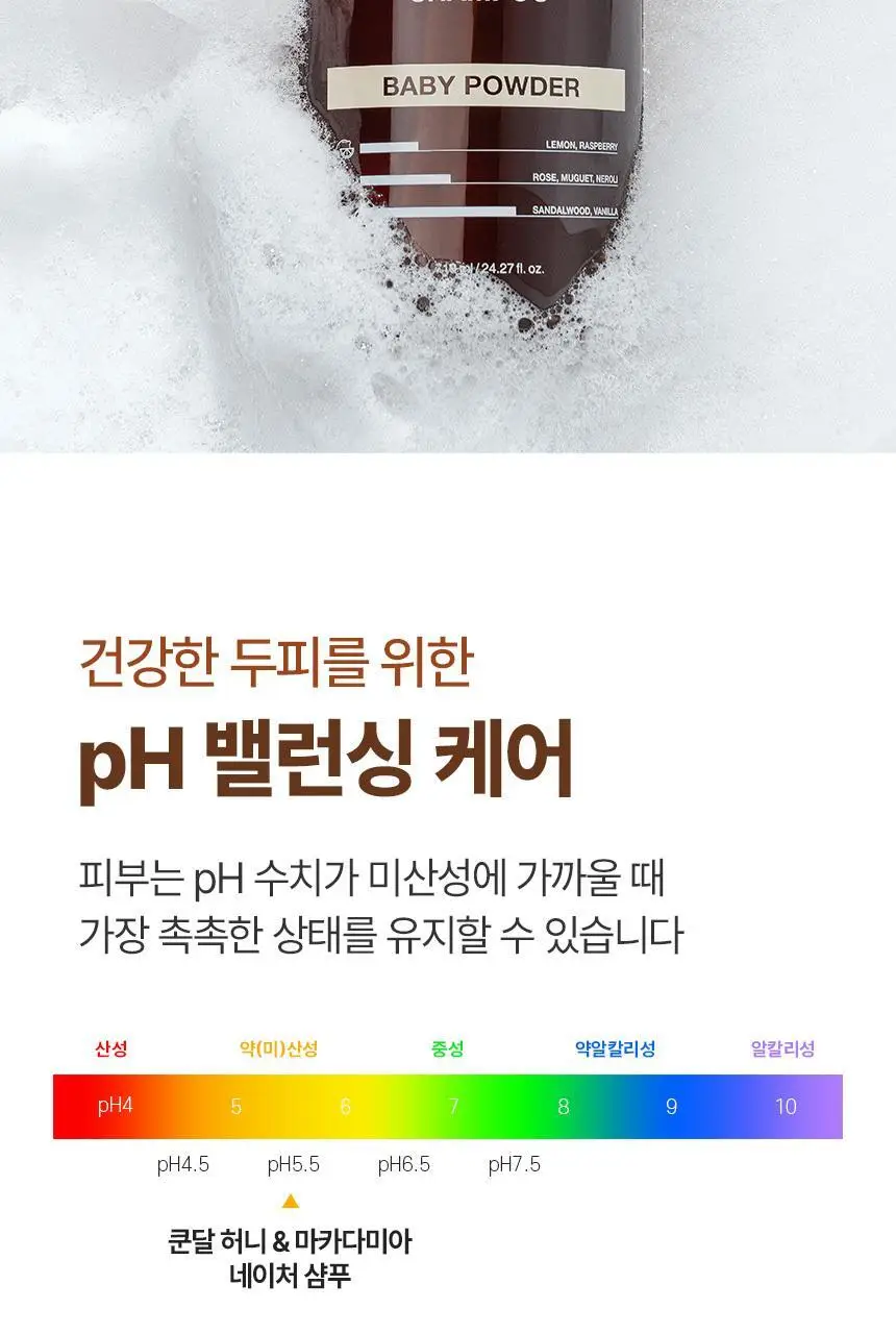 [대용량/두피케어] 쿤달 허니앤마카다미아 네이처샴푸 718ml 3종 택1 상세페이지 16